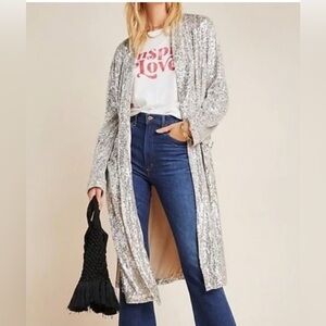 Dulcinea Sequin Duster. BB Dakota Anthropologie